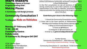 Community Consultation 1 - 
Kids vs Vehicles